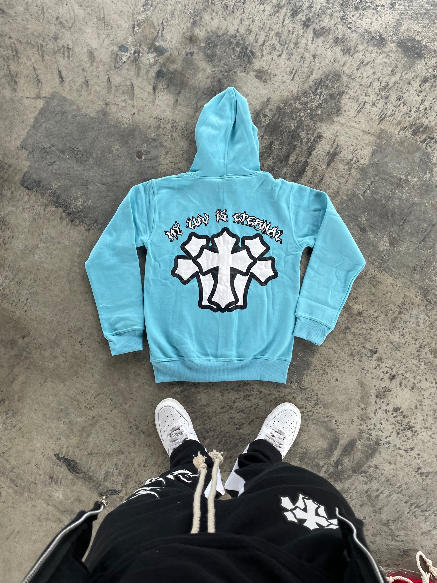 Eternal Sweatsuit Set (Blue)